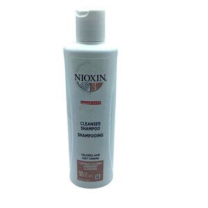 Nioxin System 3 Cleanser Shampoo 10.1 Fl Oz For Colored Hair & Light Thinning